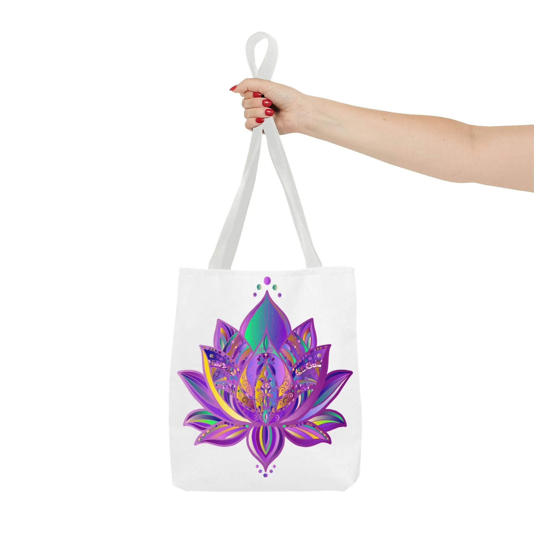 Mandala Lotus Tote Bag