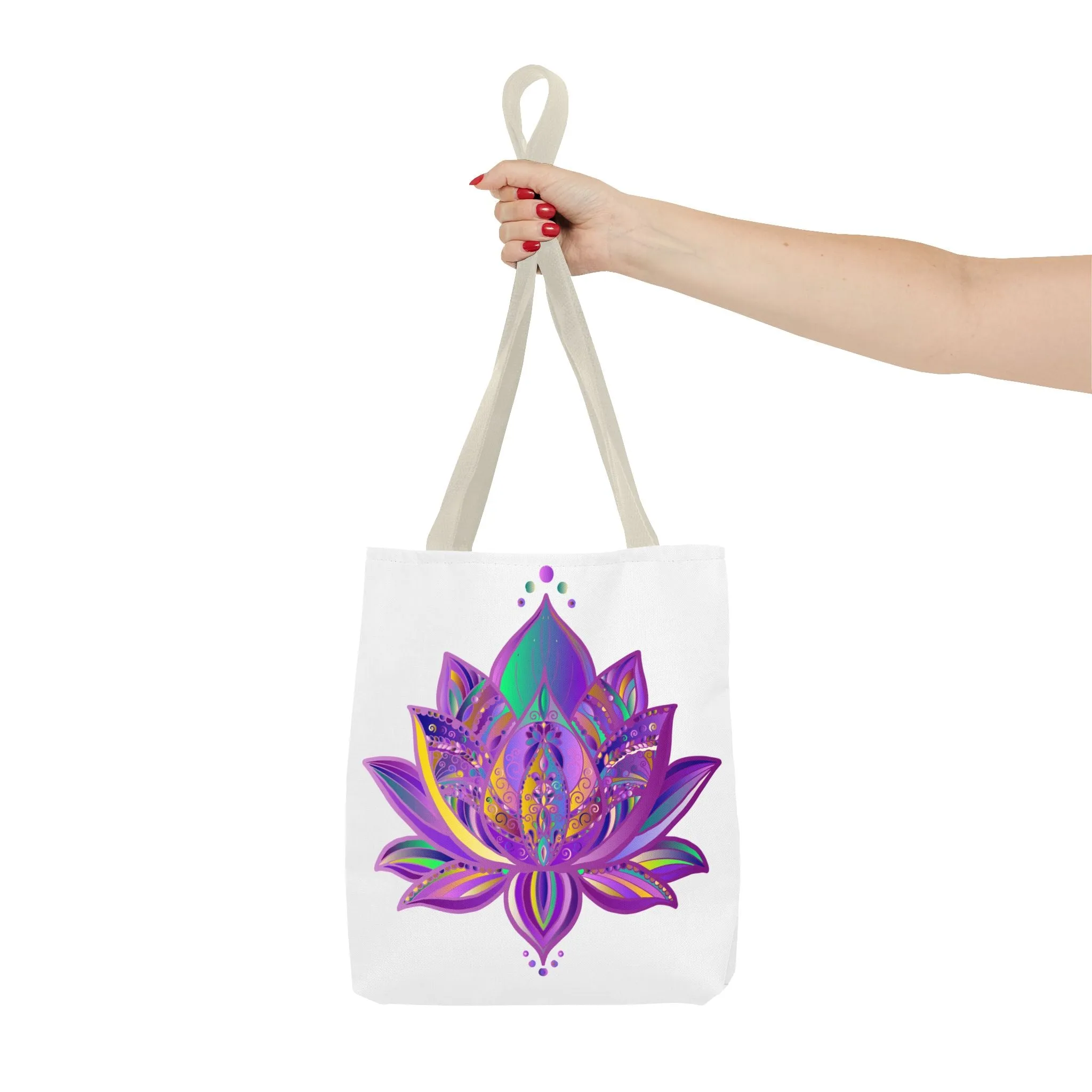 Mandala Lotus Tote Bag