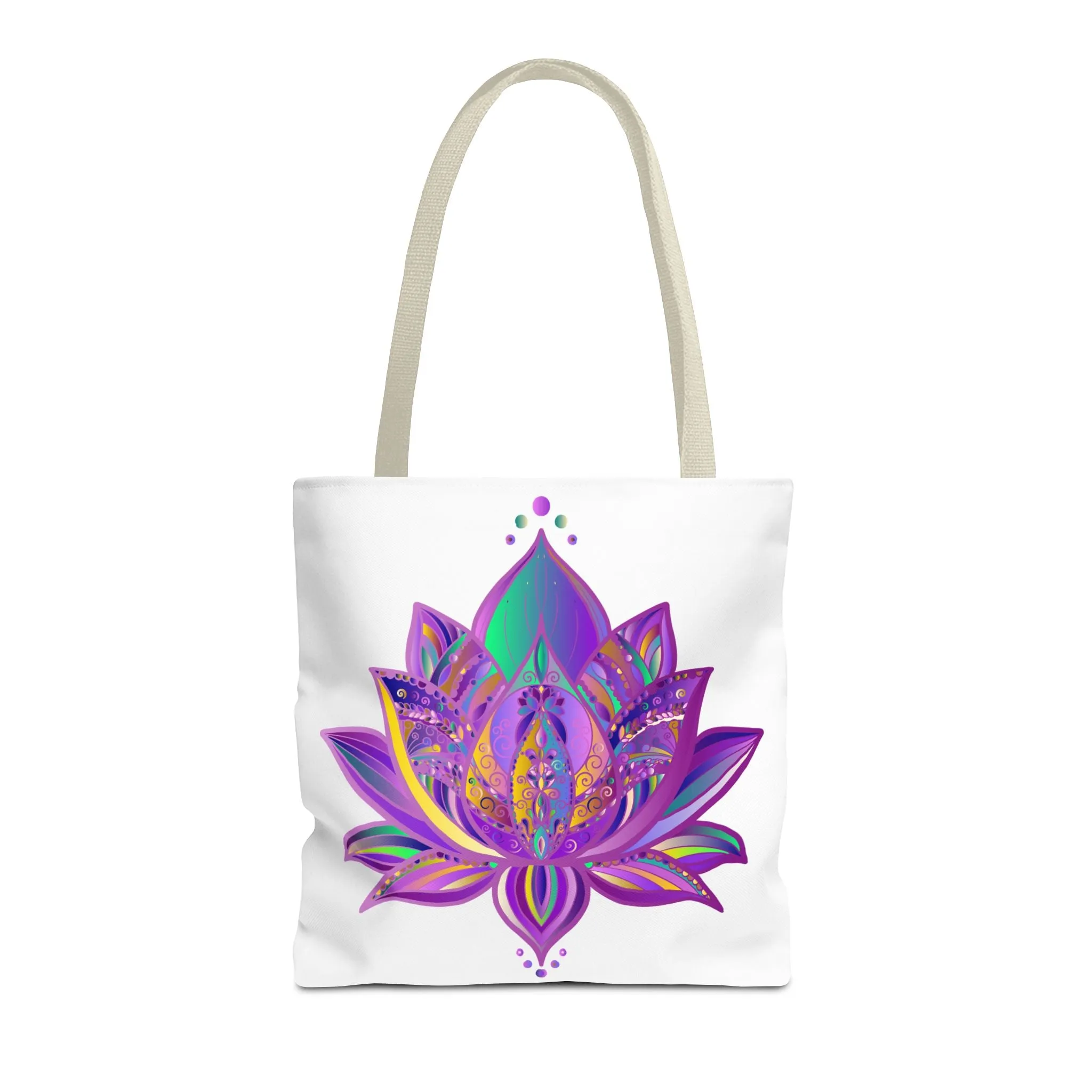 Mandala Lotus Tote Bag