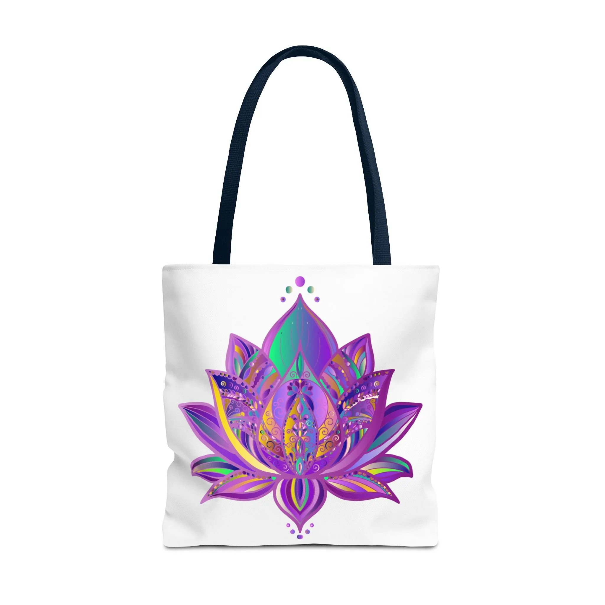 Mandala Lotus Tote Bag