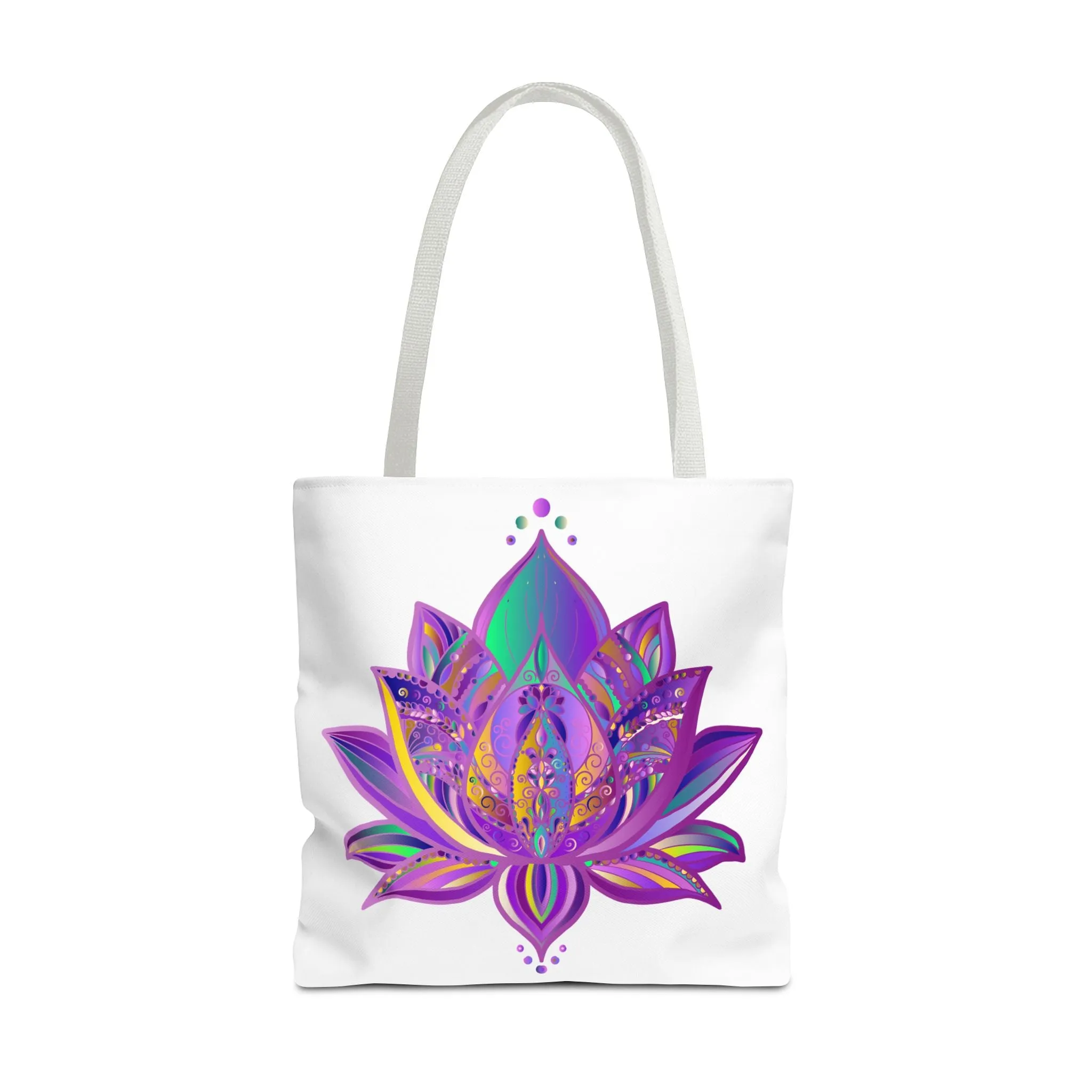 Mandala Lotus Tote Bag