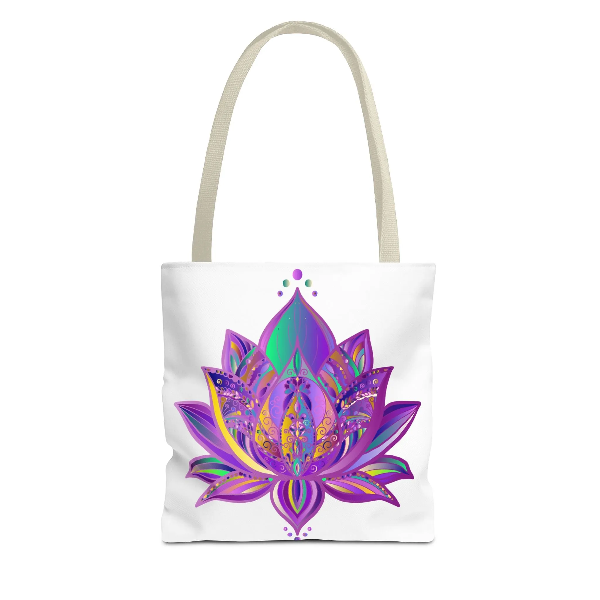 Mandala Lotus Tote Bag