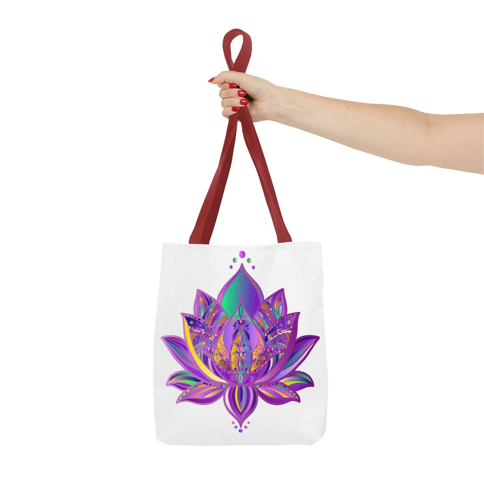 Mandala Lotus Tote Bag