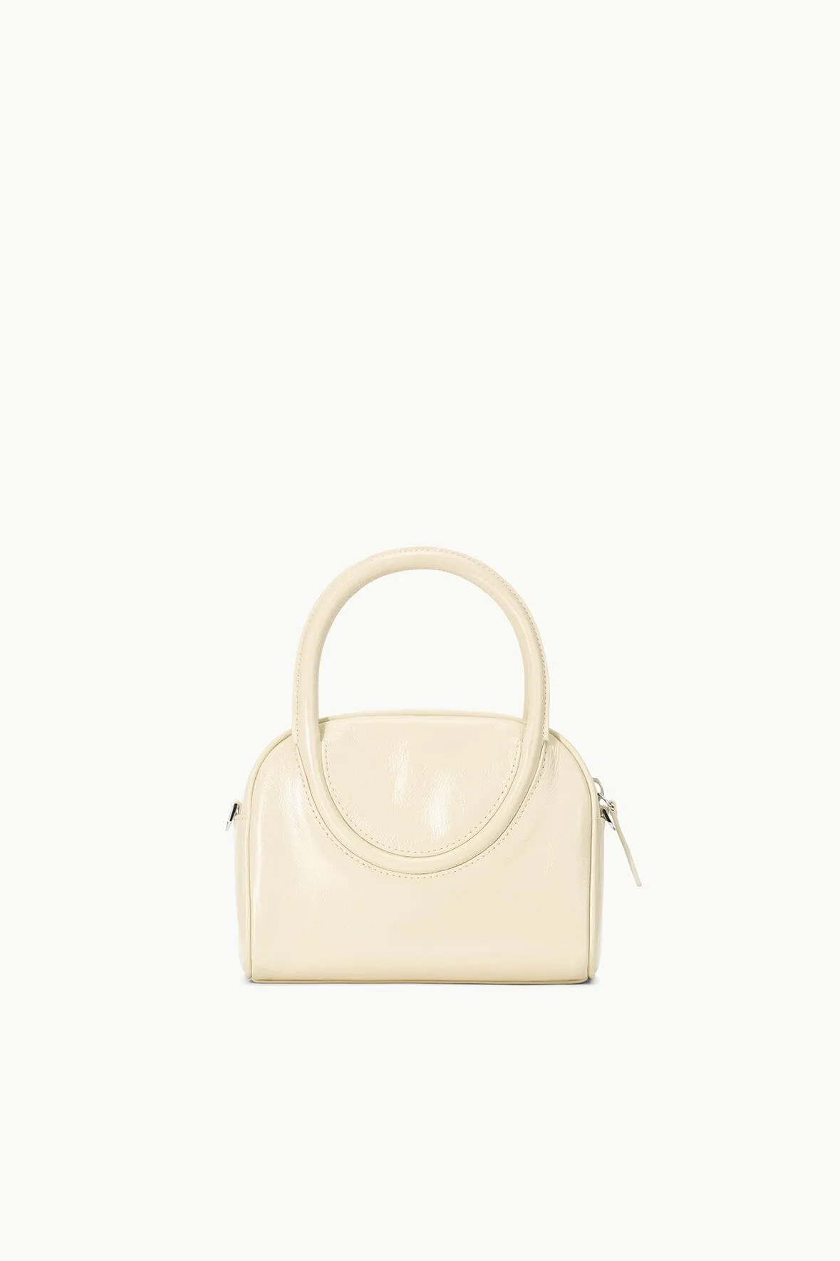 MAUDE MINI BOWLER BAG | CREAM