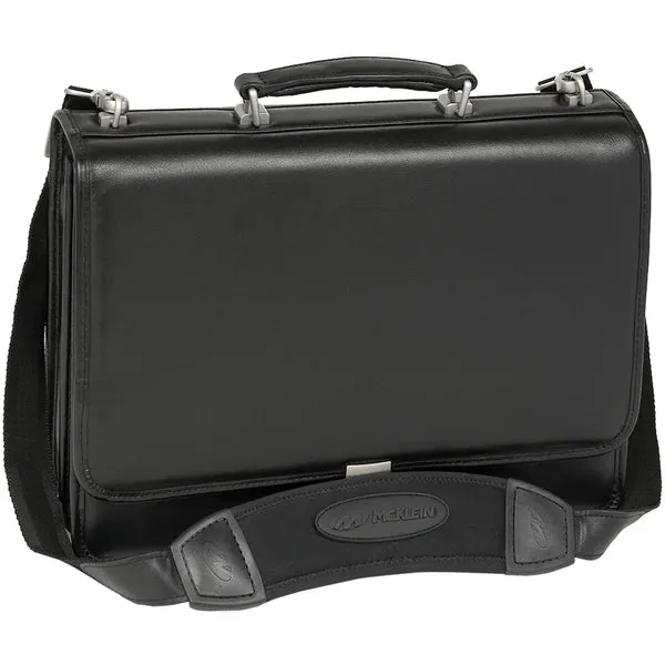 McKlein I Series River North Leather Triple Compartment Briefcase 43555