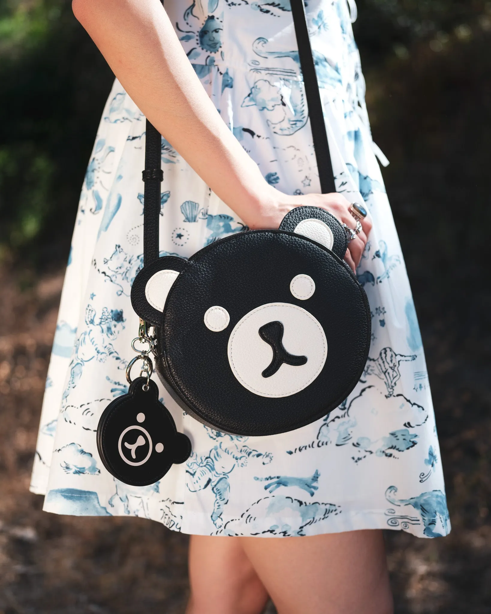 Mini Bear Head Novelty Bag