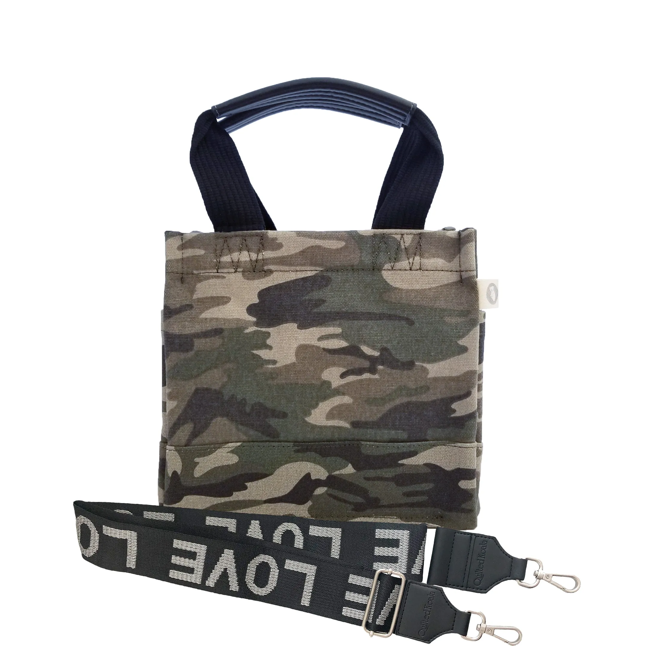 Mini Monogram Mini Luxe North South Bag: Green Camouflage