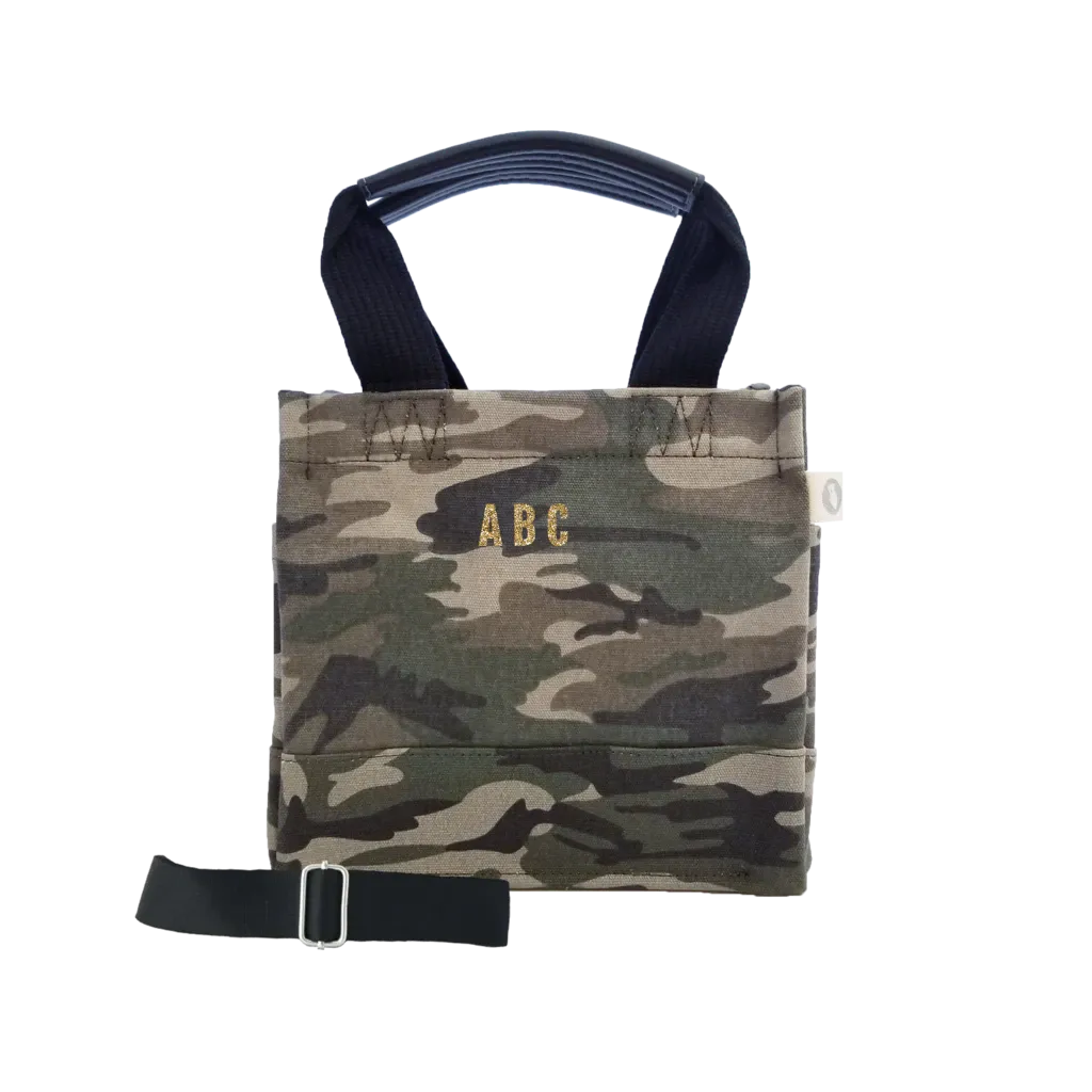 Mini Monogram Mini Luxe North South Bag: Green Camouflage