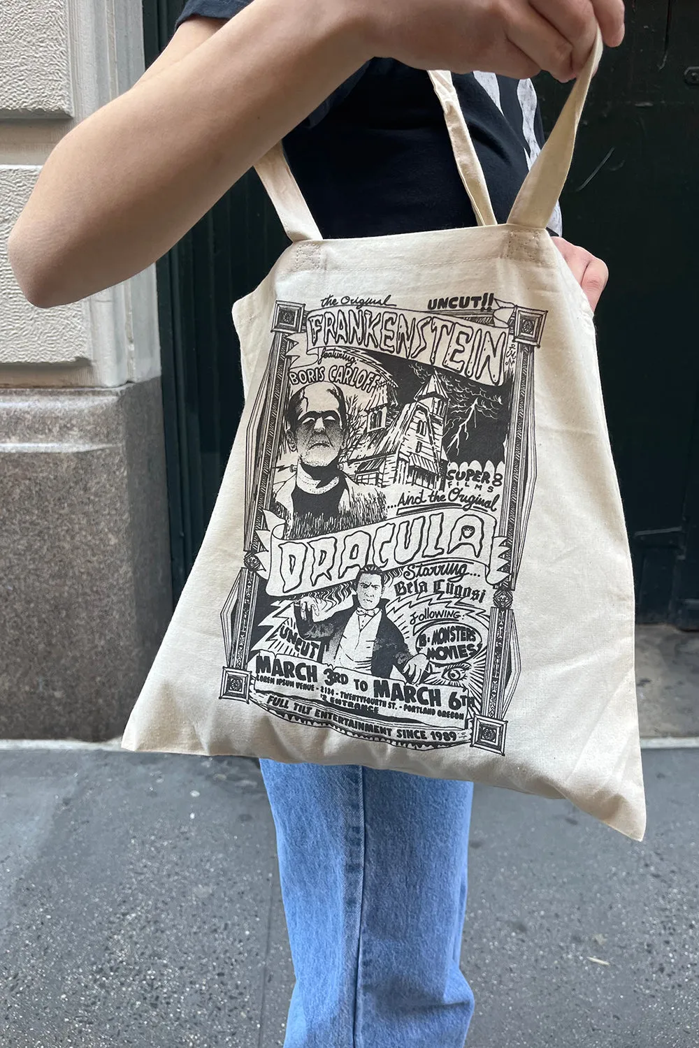 Monster Movies Tote Bag