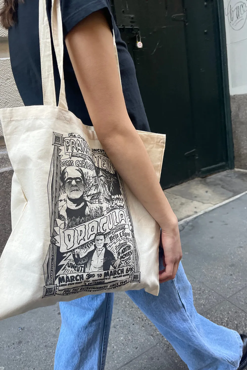 Monster Movies Tote Bag