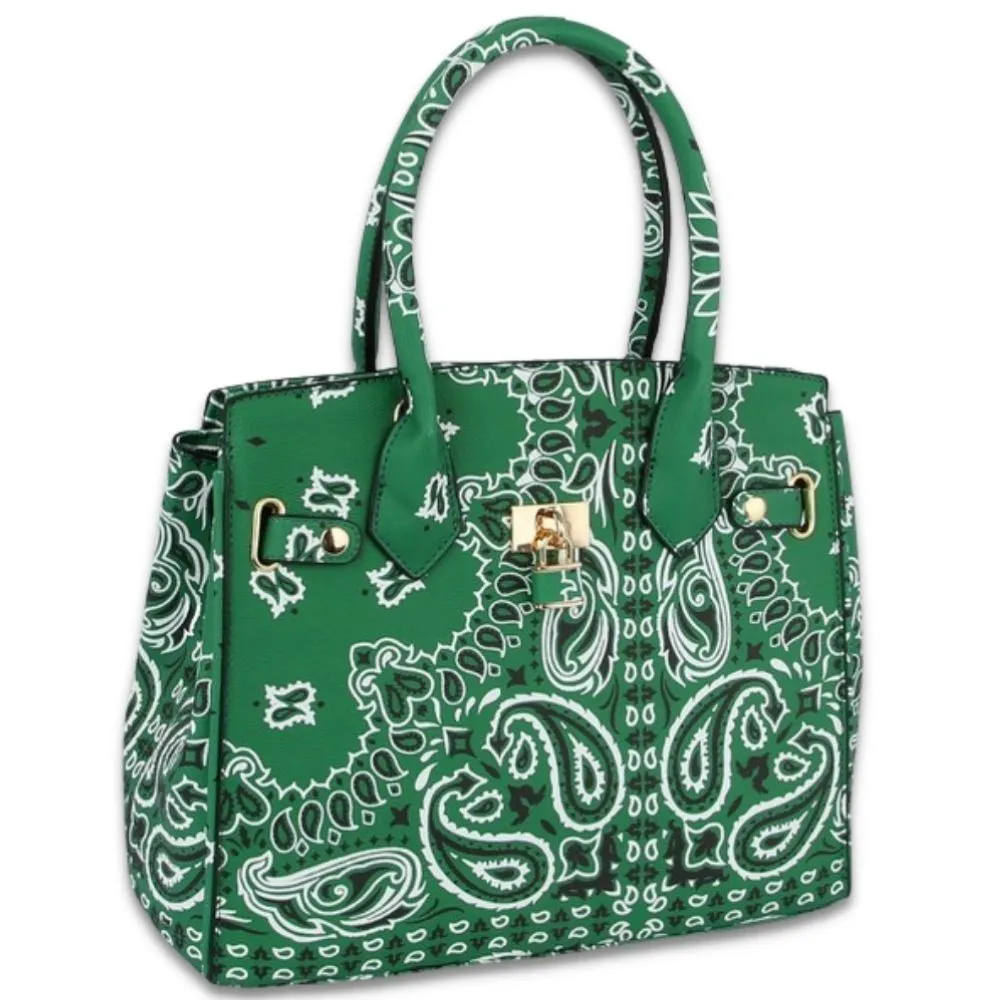 Paisley Satchel