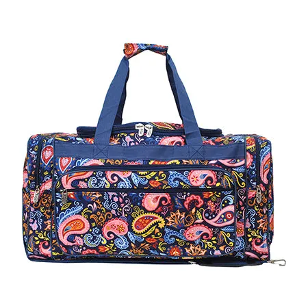 Paisley Whirl NGIL Canvas 23" Duffle Bag