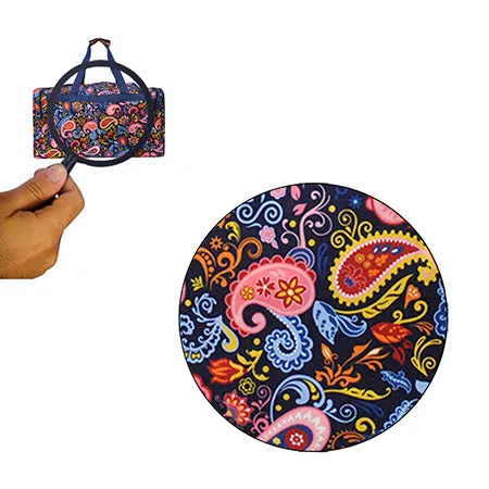 Paisley Whirl NGIL Canvas 23" Duffle Bag