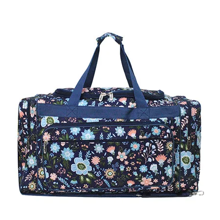 Pastel Floral NGIL Canvas 23" Duffle Bag