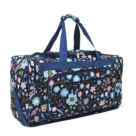 Pastel Floral NGIL Canvas 23" Duffle Bag