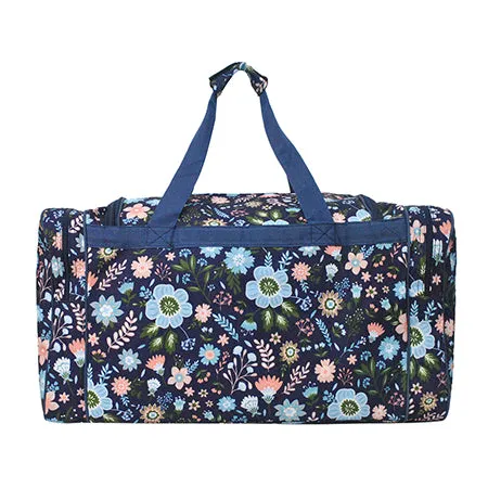 Pastel Floral NGIL Canvas 23" Duffle Bag