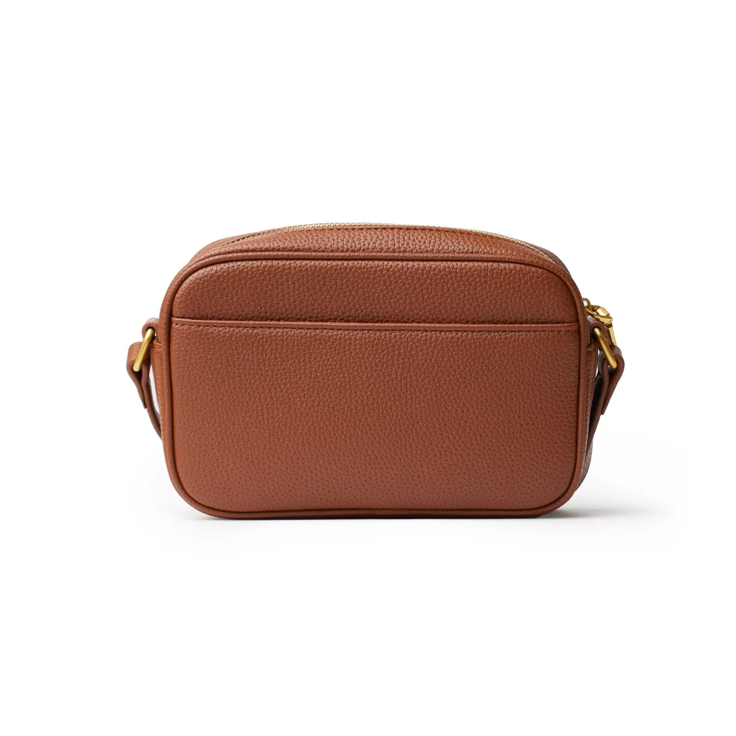 PEBBLE MINI CAMERA BAG BROWN