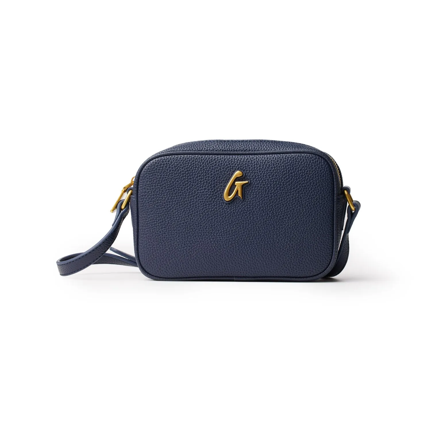 PEBBLE MINI CAMERA BAG NAVY