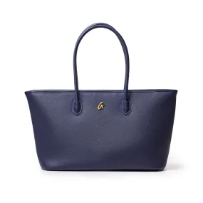 PEBBLE TOTE BAG NAVY