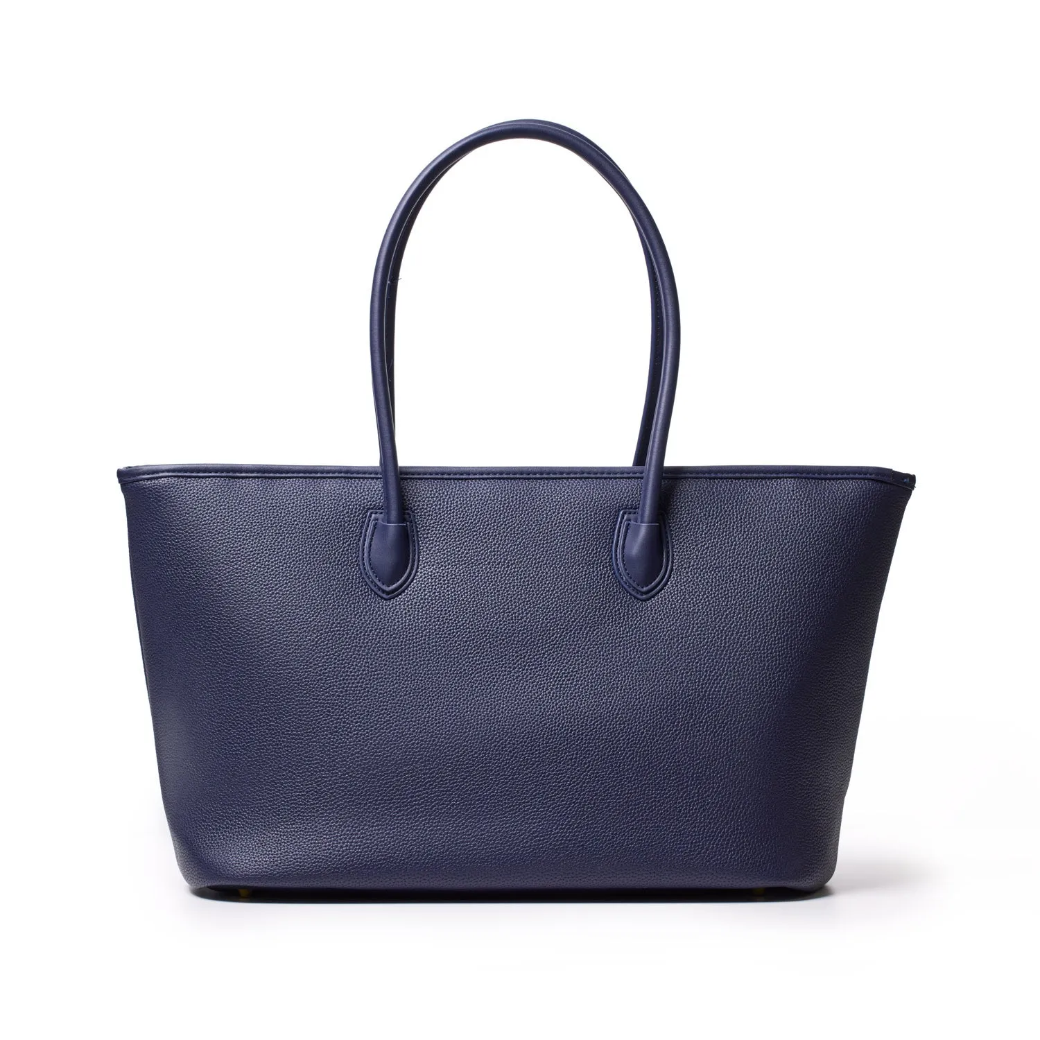 PEBBLE TOTE BAG NAVY