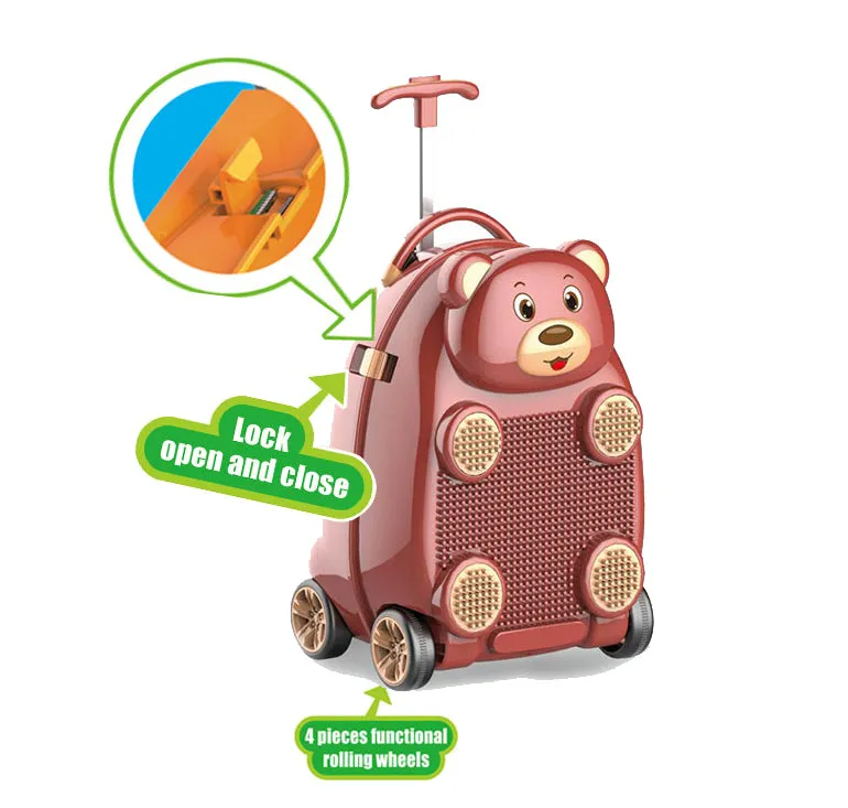 Pengda Kids Animal Suitcase