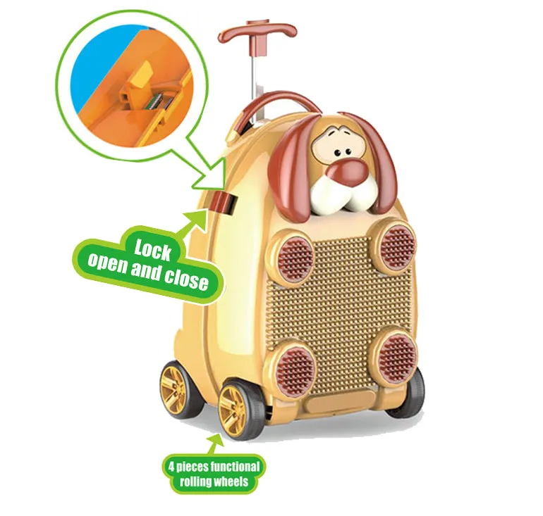 Pengda Kids Animal Suitcase