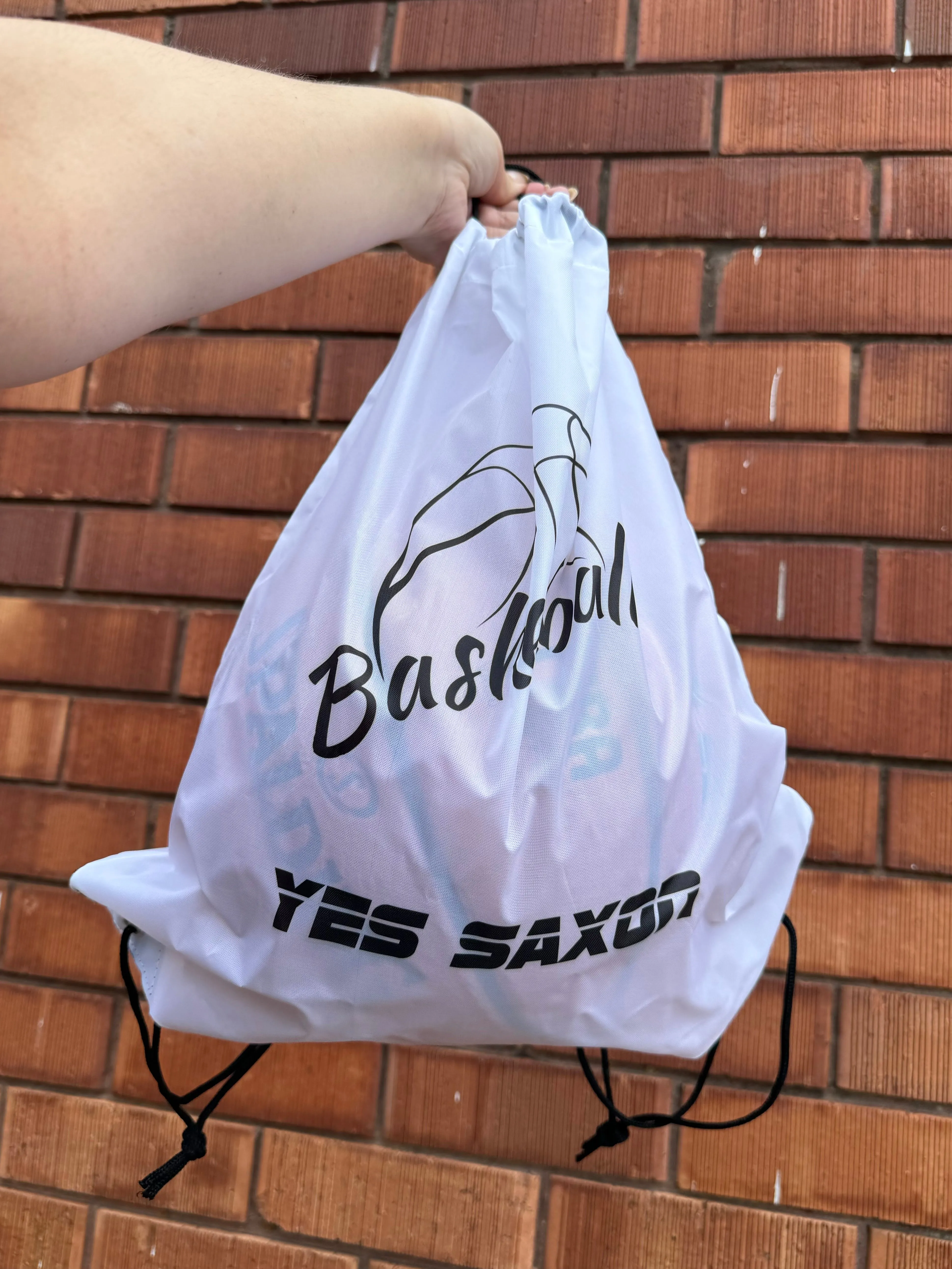 Personalised Basketball Drawstring Bag