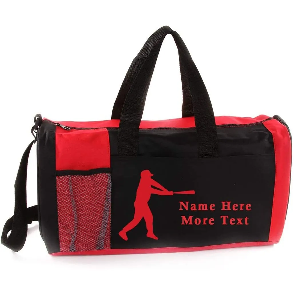 Personalized Kid's Sports Duffel Bag - Baseball