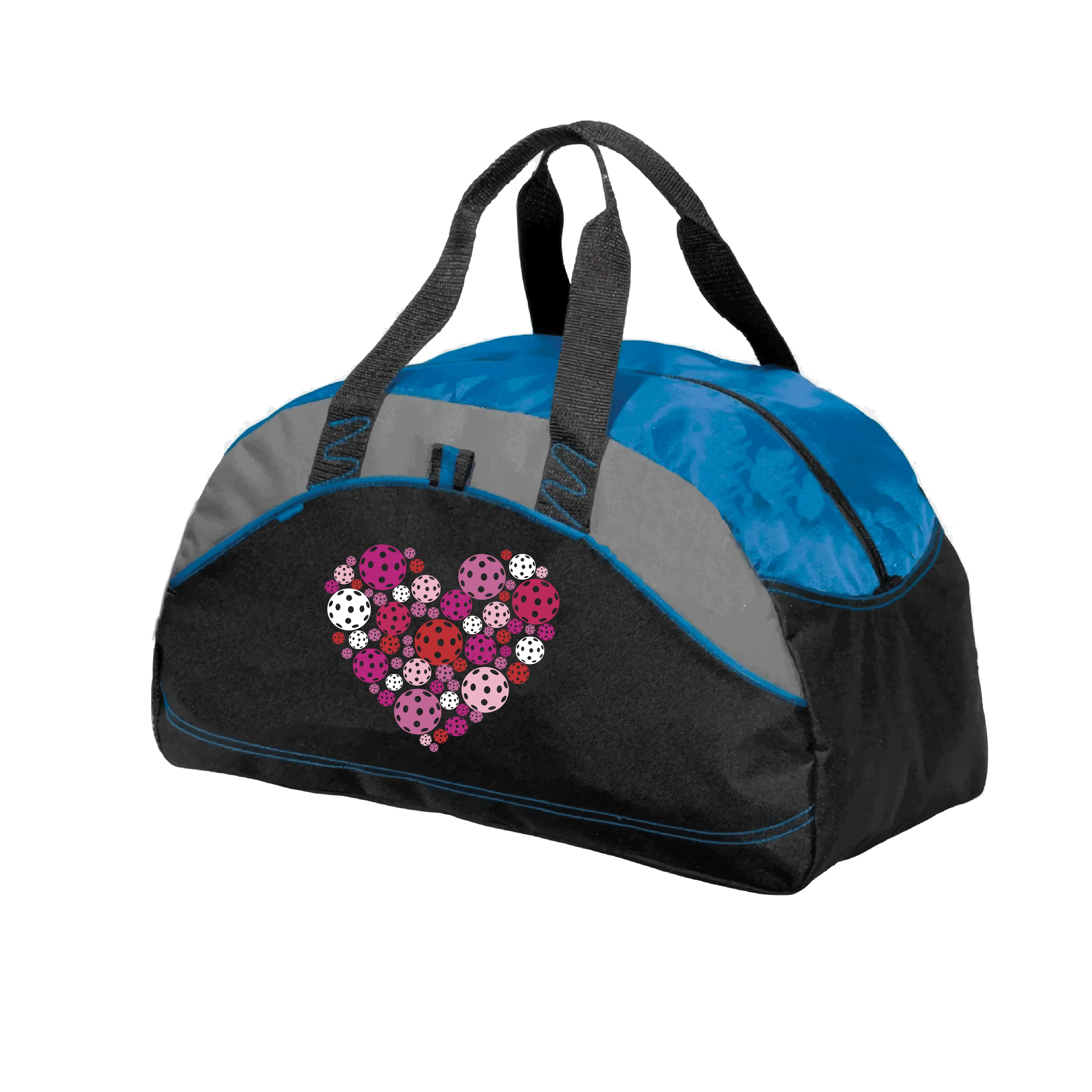 Pickelball Heart | Pickleball Sports Duffel | Medium Size Court Bag