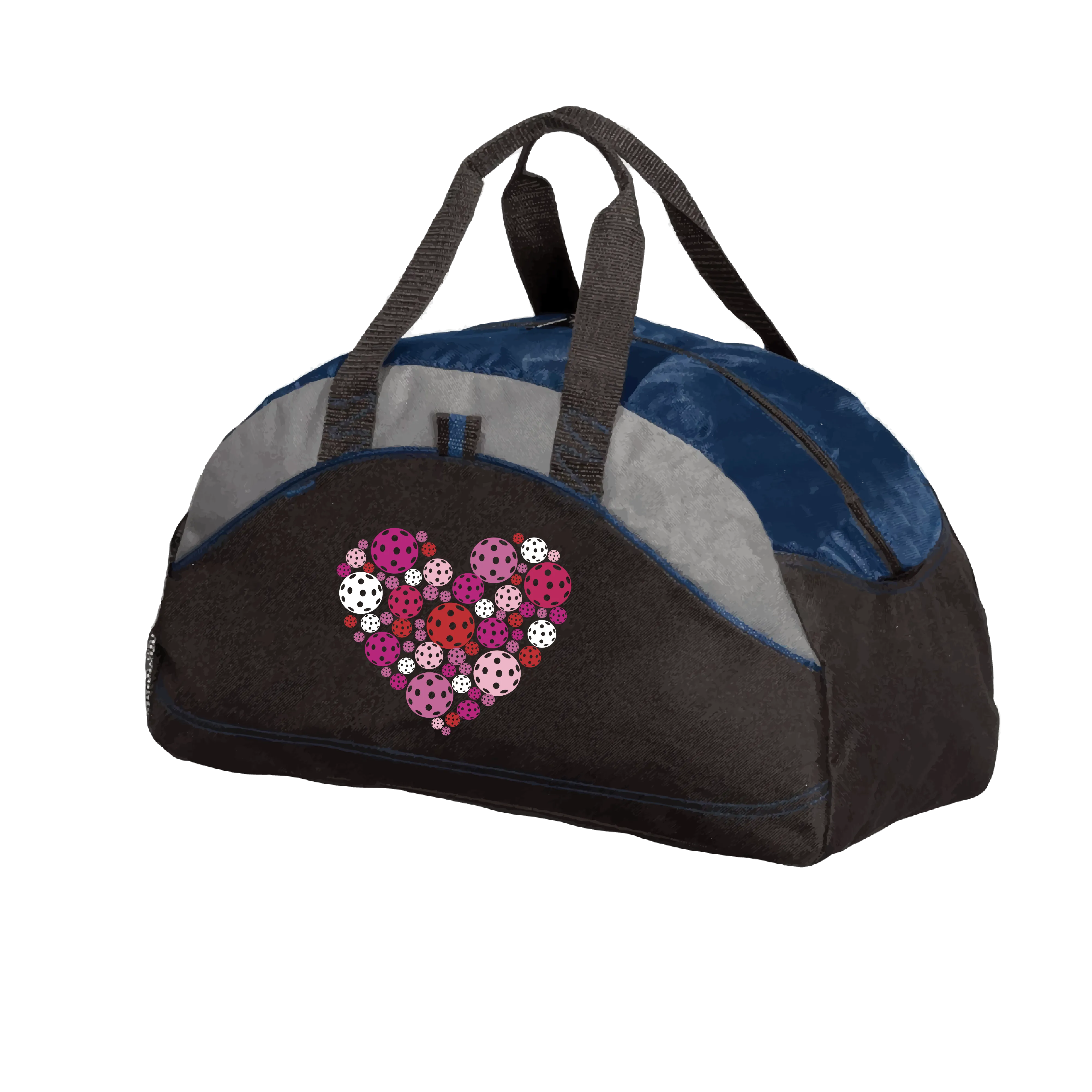 Pickelball Heart | Pickleball Sports Duffel | Medium Size Court Bag