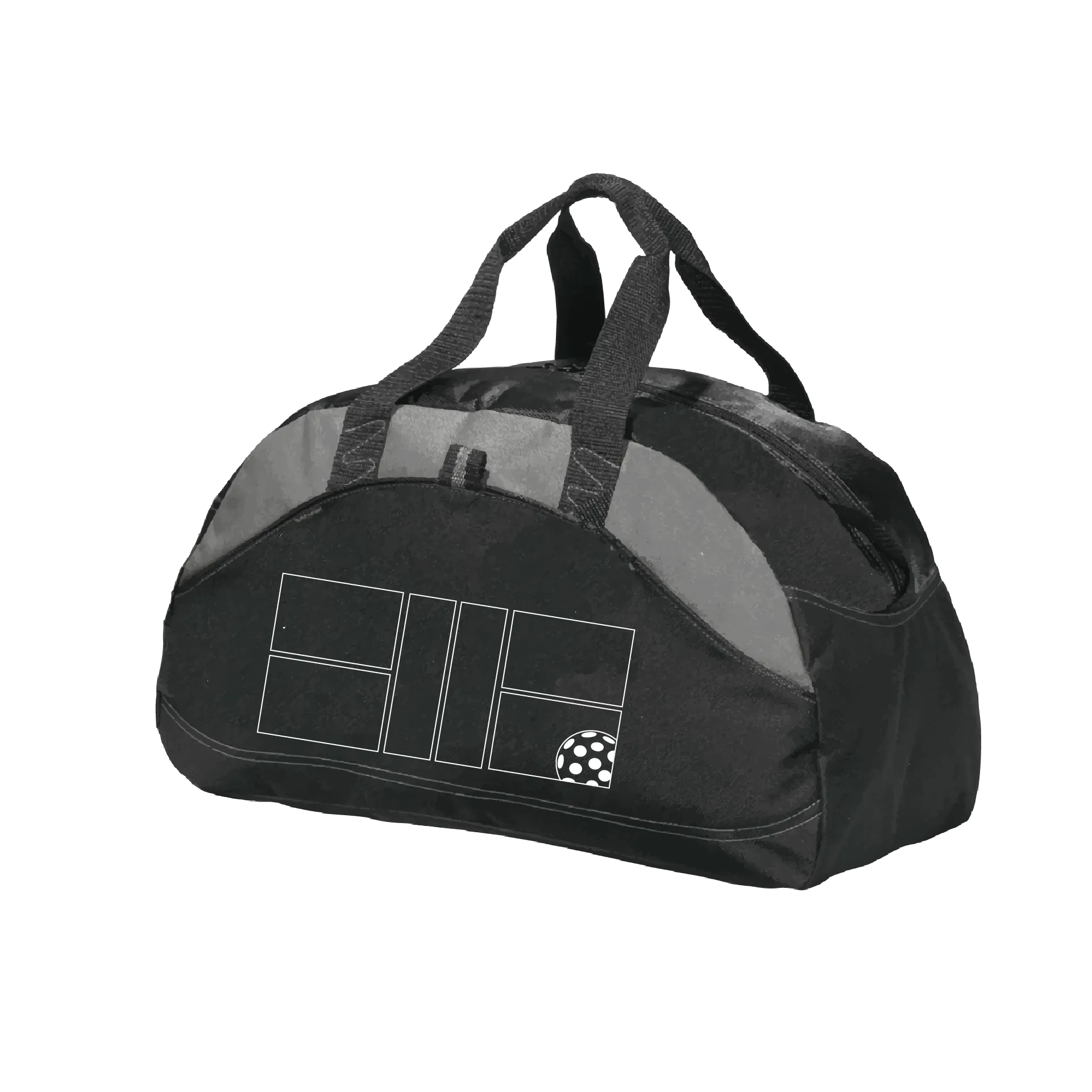 Pickleball Court with Pickleball | Pickleball Sports Duffel | Medium Size Court Bag