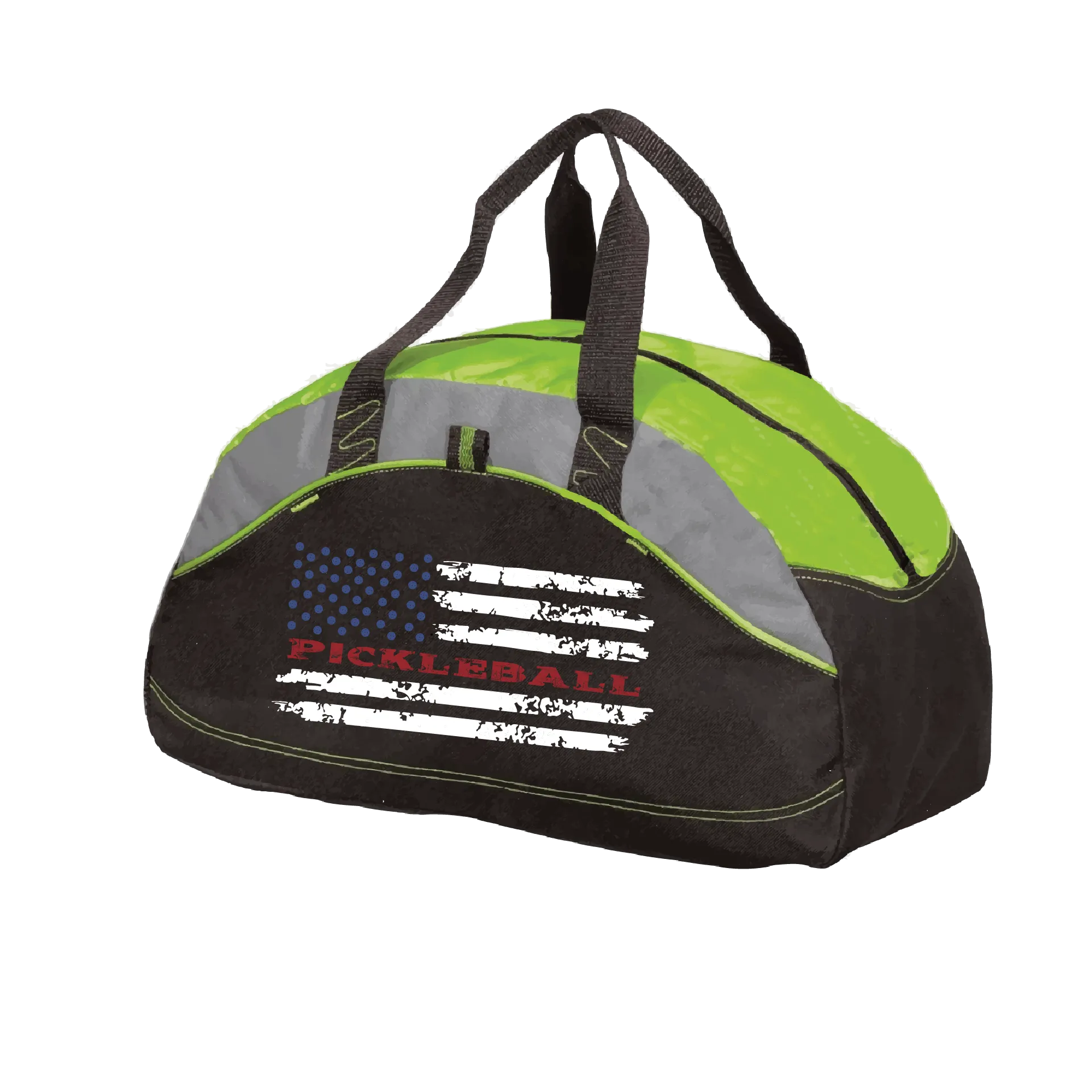 Pickleball Flag | Pickleball Sports Duffel | Medium Size Court Bag