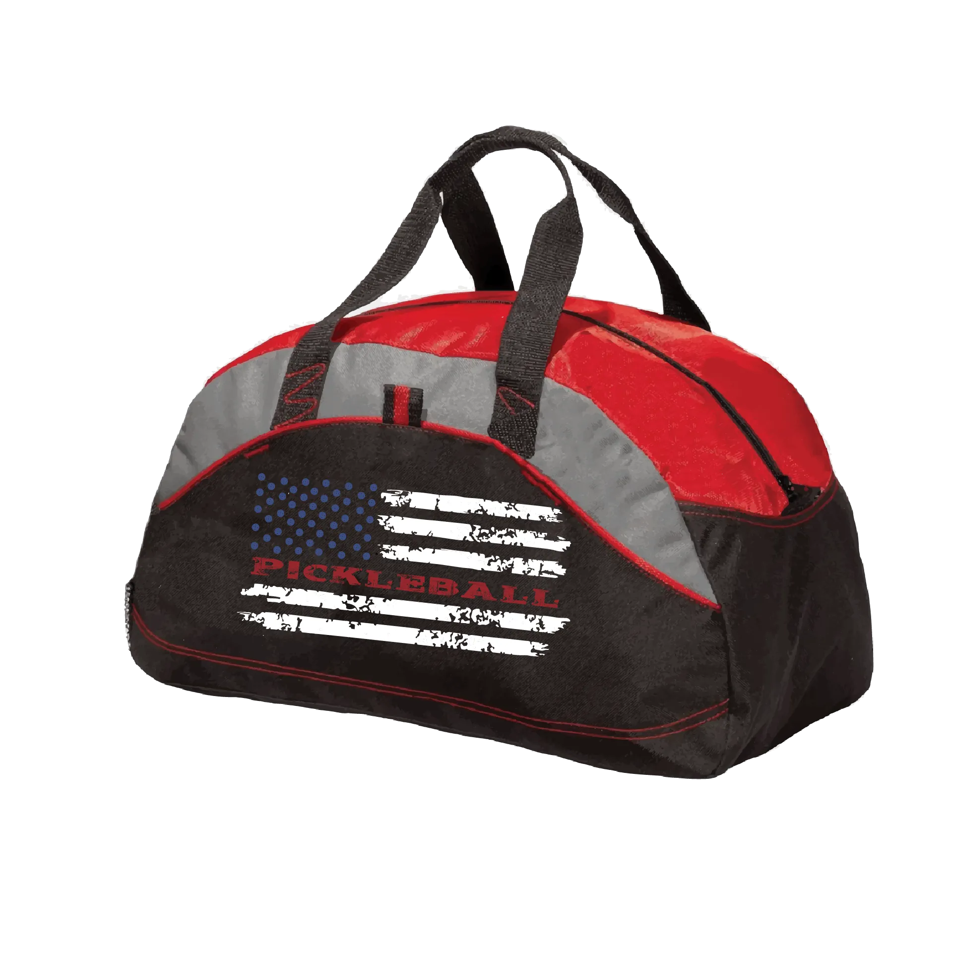 Pickleball Flag | Pickleball Sports Duffel | Medium Size Court Bag