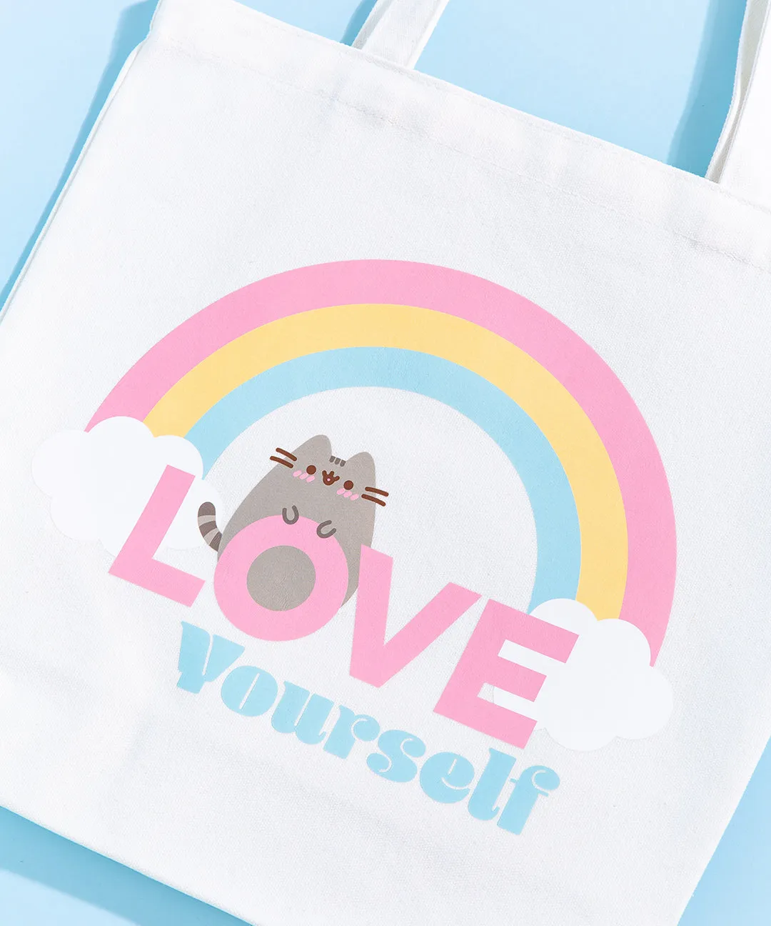 Pusheen Rainbow Tote Bag