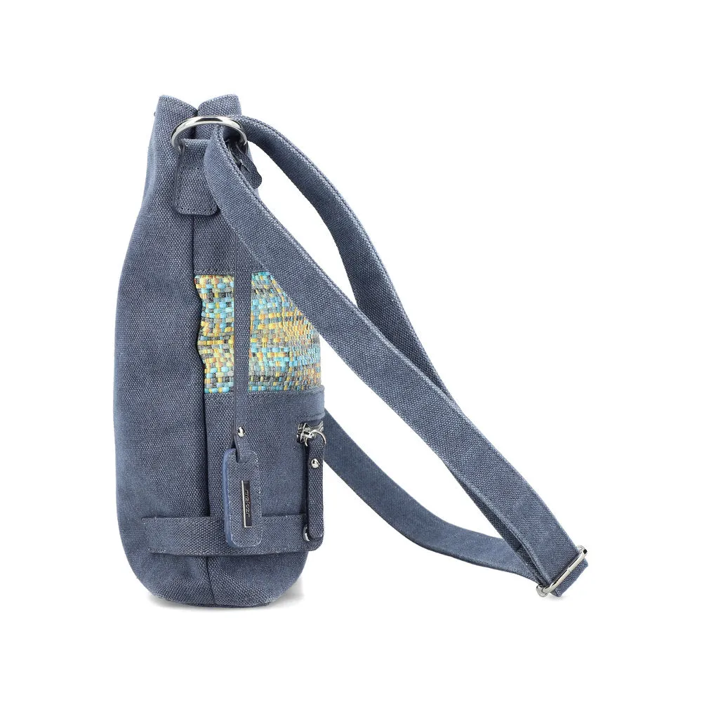 Rieker Handbag Blue Denim Shoulder Cross Over H1517-14 sale