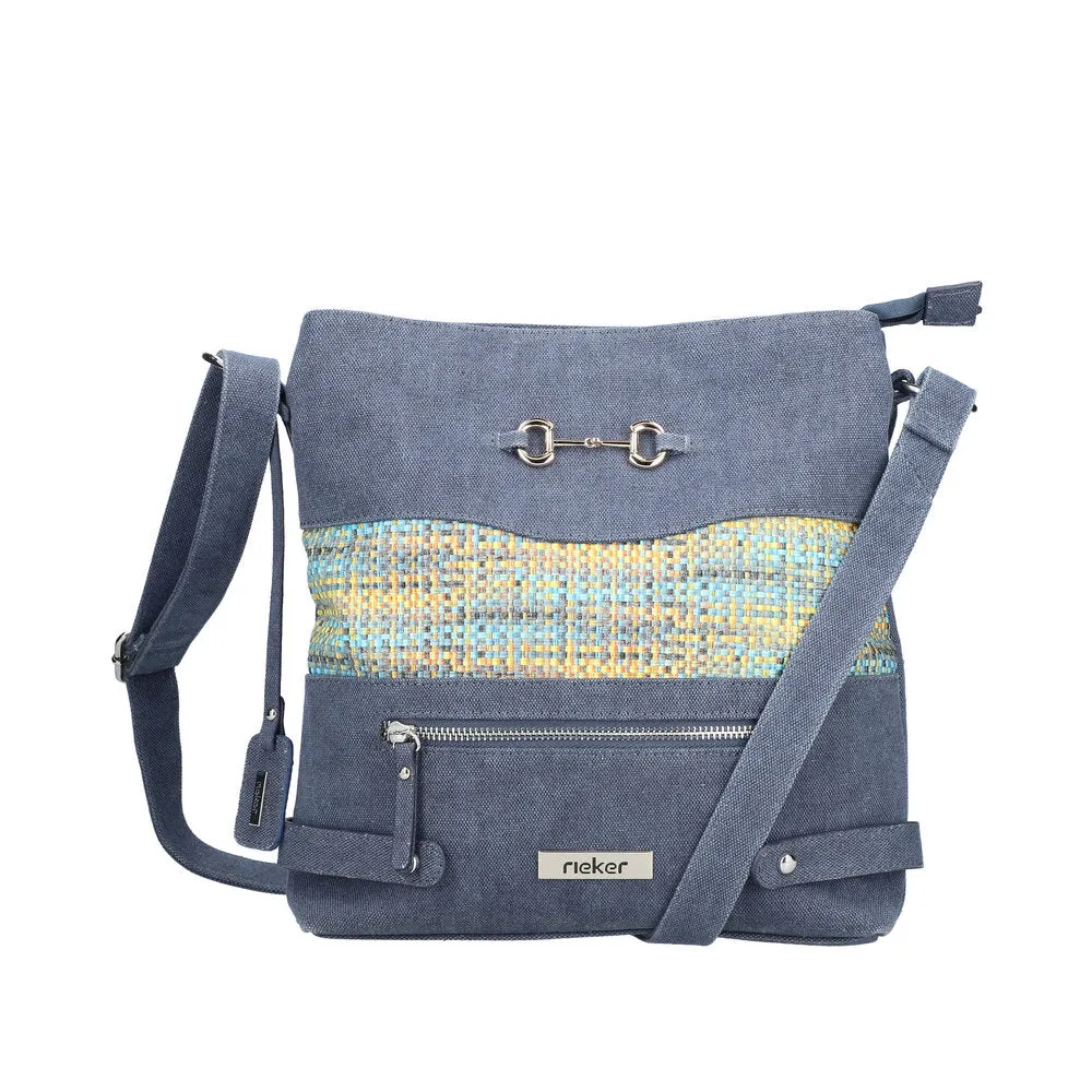 Rieker Handbag Blue Denim Shoulder Cross Over H1517-14 sale