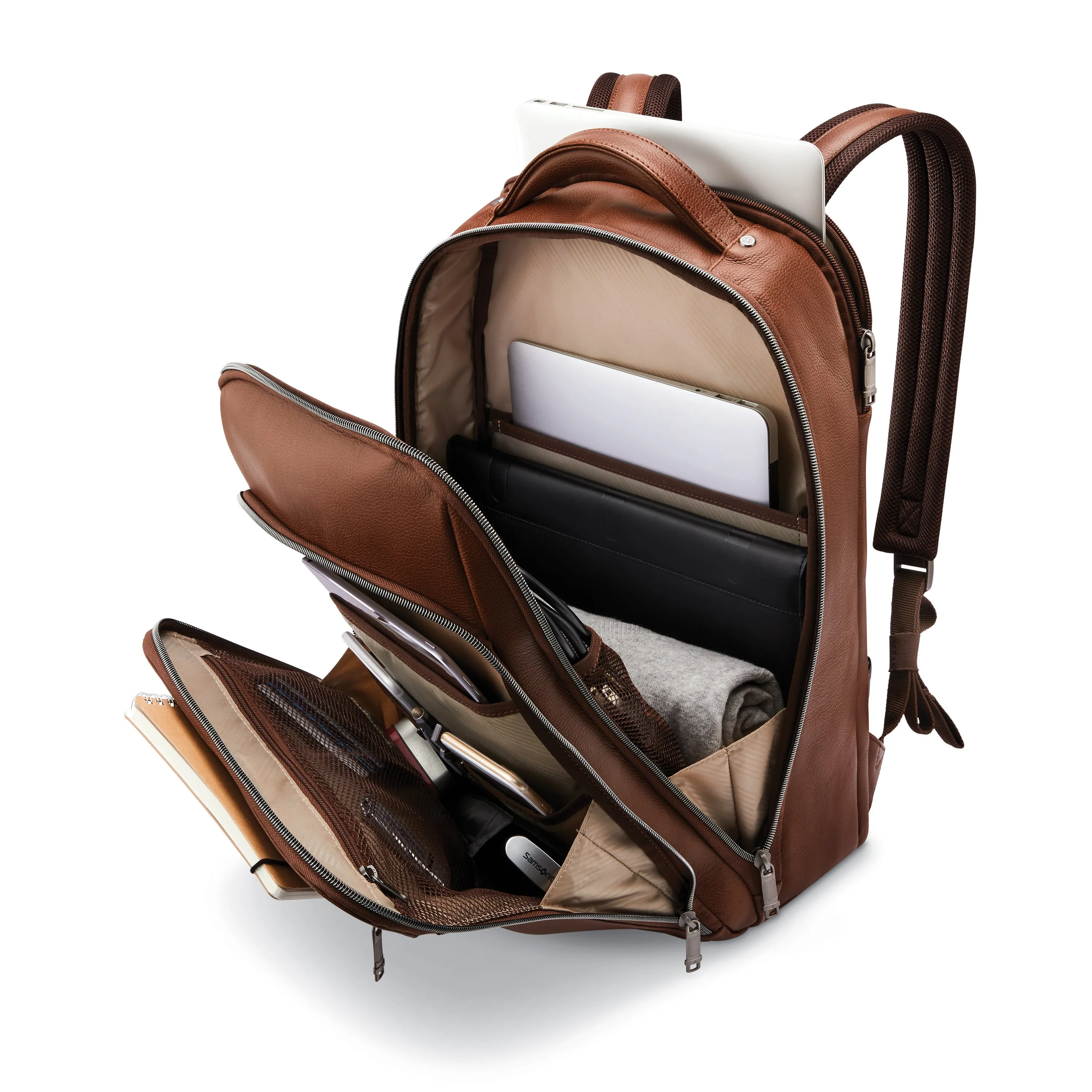 Samsonite Classic Leather Backpack