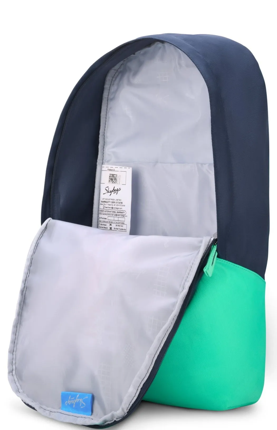 Skybags Tribe Backpack (Green Navy)