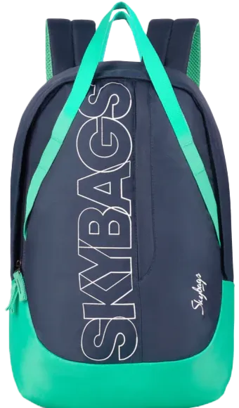 Skybags Tribe Backpack (Green Navy)