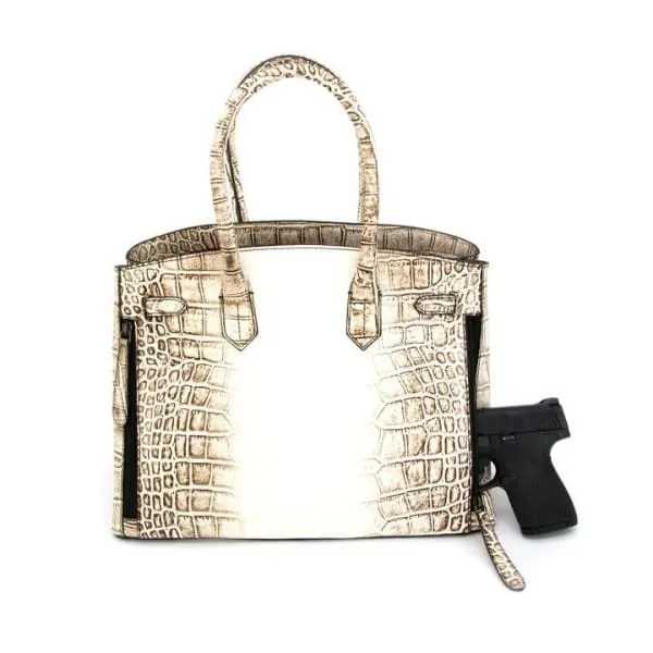 Smith & Wesson Leather Croc Concealed Carry Handbag