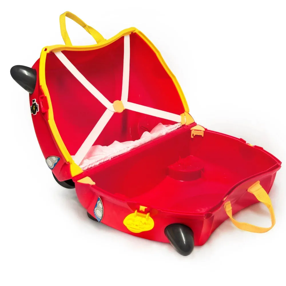 Trunki original innovative Ride On Suitcase for kids age 3  Rocco the Race Car