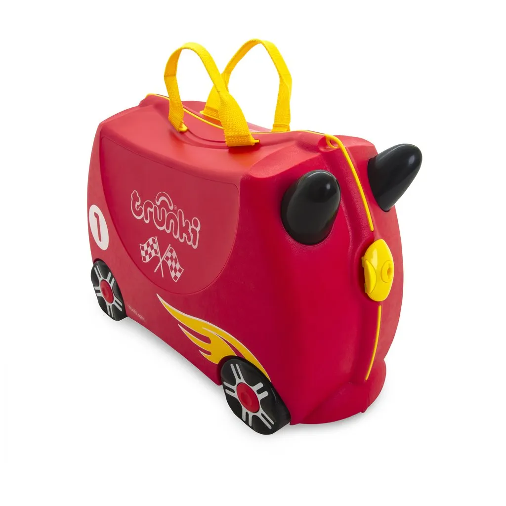 Trunki original innovative Ride On Suitcase for kids age 3  Rocco the Race Car