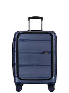 Wire KKDK Cabin Suitcase with front pocket and USB