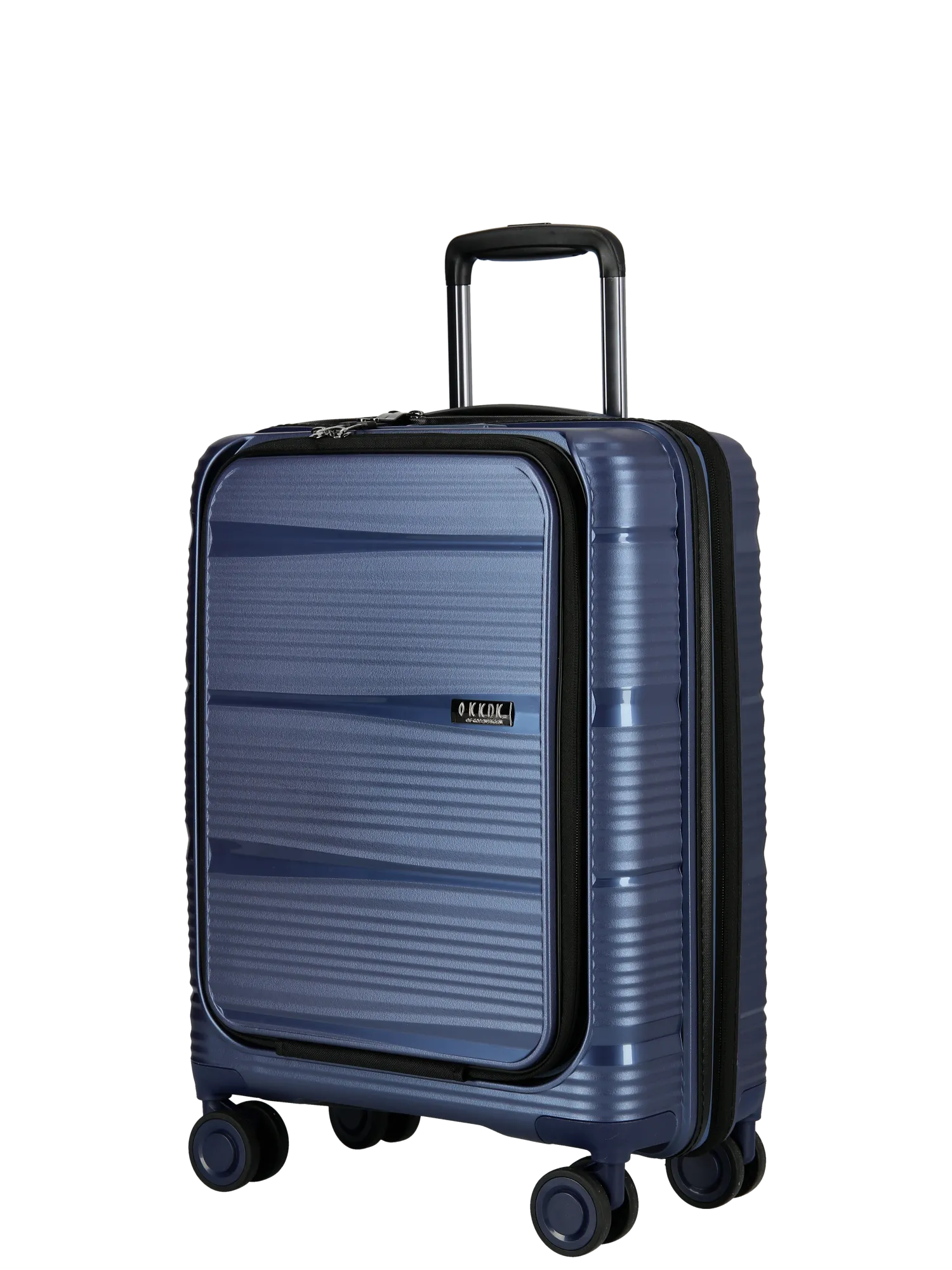 Wire KKDK Cabin Suitcase with front pocket and USB